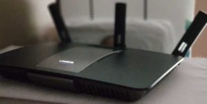 WiFi Router with 2.4GHz and 5GHz signal