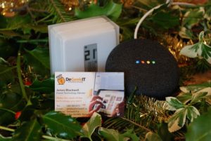 Google Home Mini Netatmo Thermostat Christmas